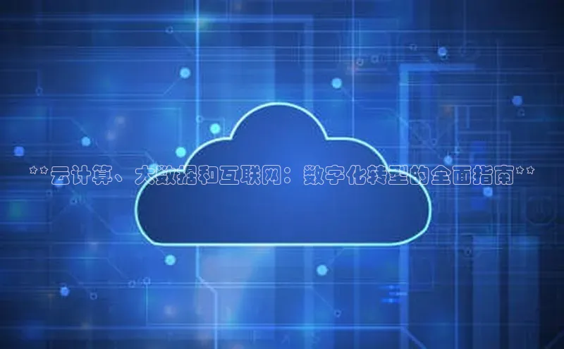 意昂4凯捷娱乐百度社团赞助平台**云计算、大数据和互联网：数字化转型的全面指南**