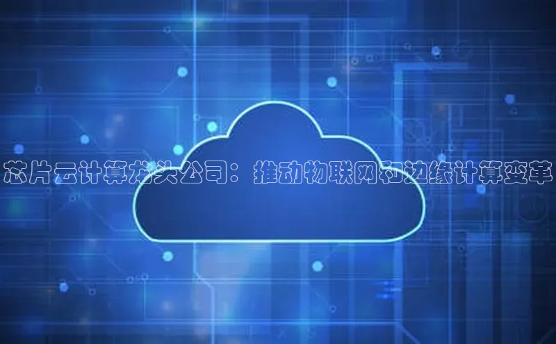 凯捷百度技术学院芯片云计算龙头公司：推动物联网和边缘计算变革