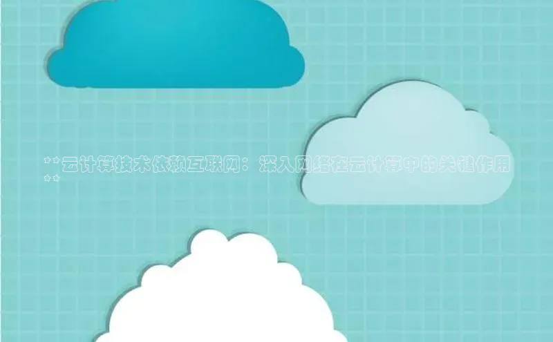 凯捷体育普信公司**云计算技术依赖互联网：深入网络在云计算中的关键作用
**