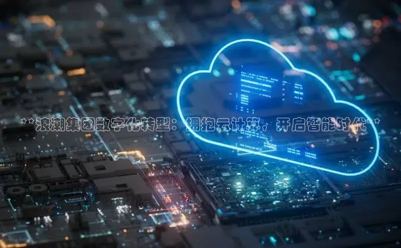 凯捷娱乐百度网盘**浪潮集团数字化转型：拥抱云计算，开启智能时代**